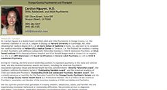 Desktop Screenshot of drcarolyn.com